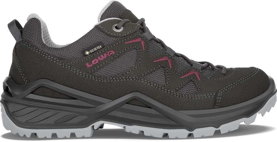 Lowa Sirkos Evo GTX Lo Ws Anthracite Berry 41 1 2 UK 7.5 Twinseasons AT