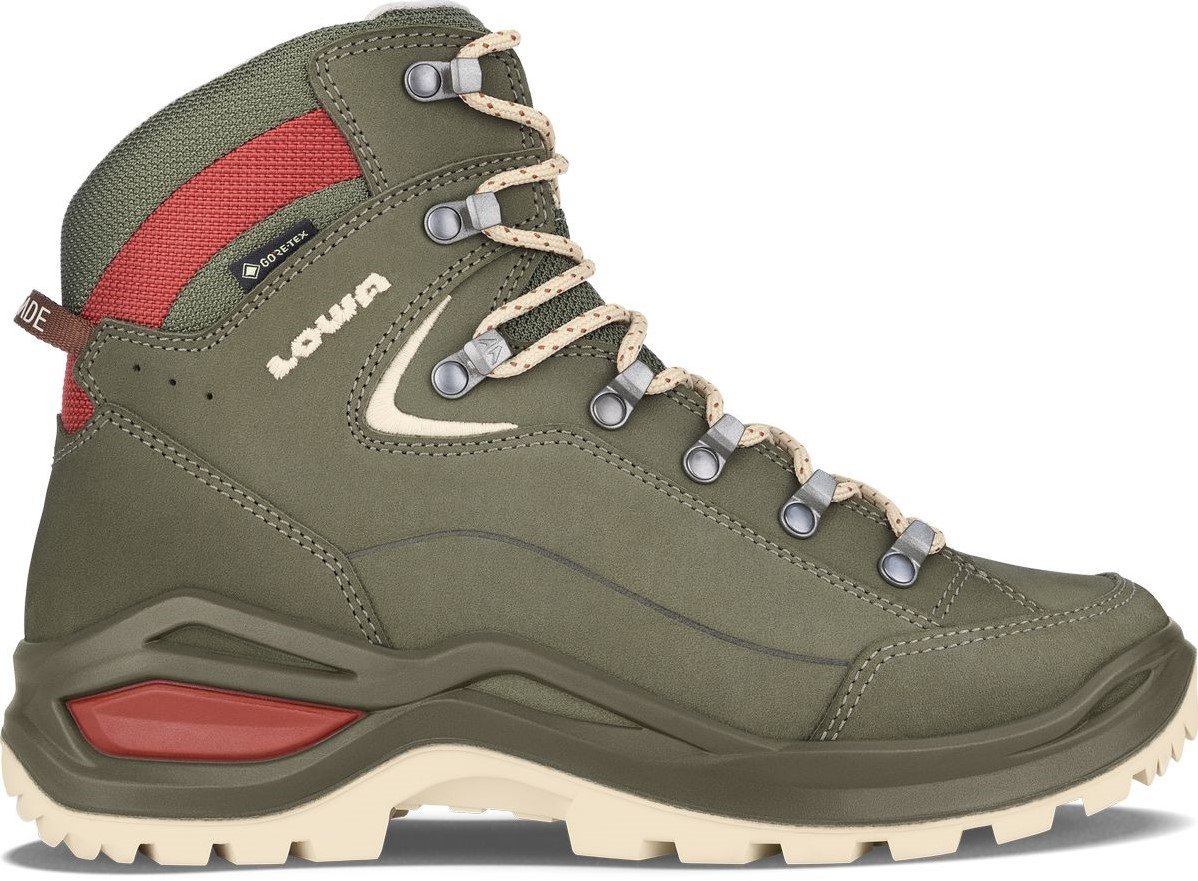 Lowa Renegade Evo GTX Mid Ws Grey Green Panna 43 1 2 UK 9 Twinseasons AT