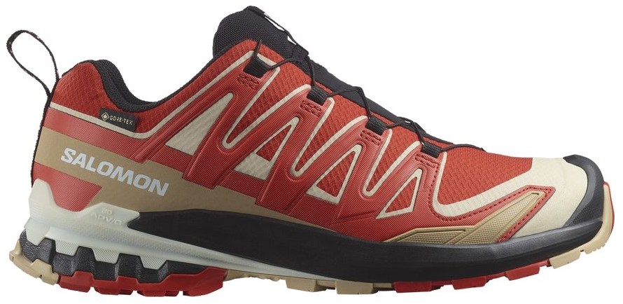 Salomon Xa Pro 3D v9 GTX Aurora Red Safari White 43 1 3 UK 9 Twinseasons AT